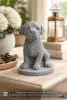 Product image 1 of the product “Milo - Seated Dog, 18cm H | cast stone ”